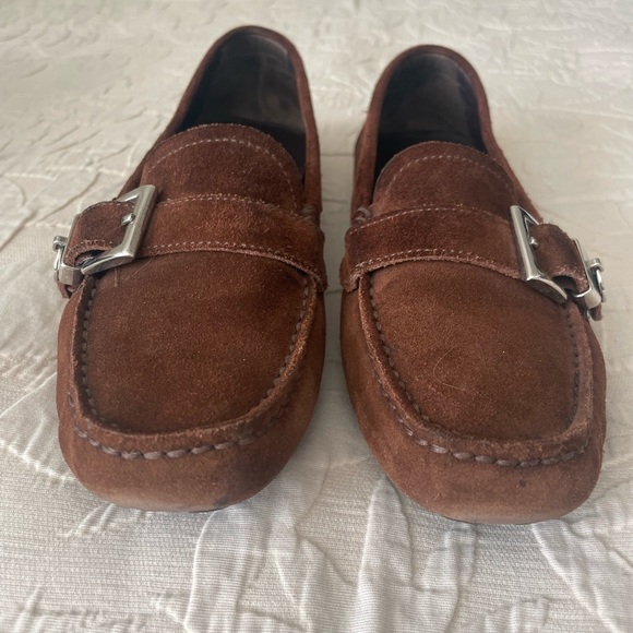 Prada Authentic Driving Loafers. Brown size 7. - Picture 5 of 14